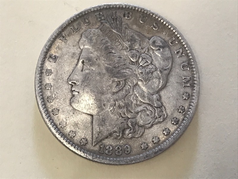 1889 Morgan Silver Dollar ...