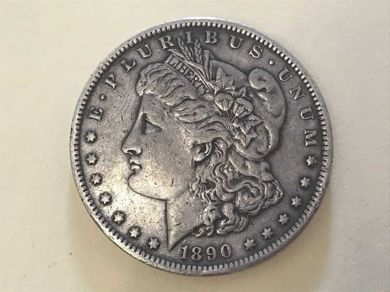 1890-S Morgan Silver Dollar ...