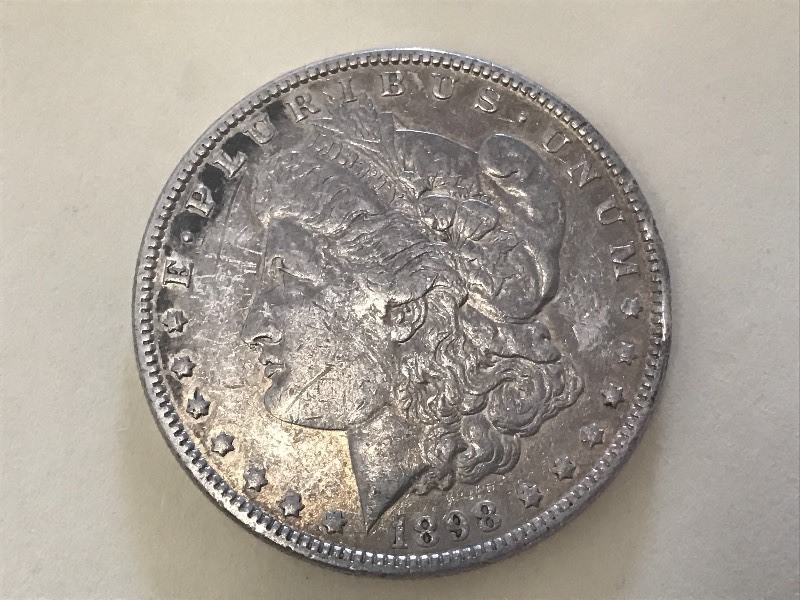 1898 Morgan Silver Dollar...