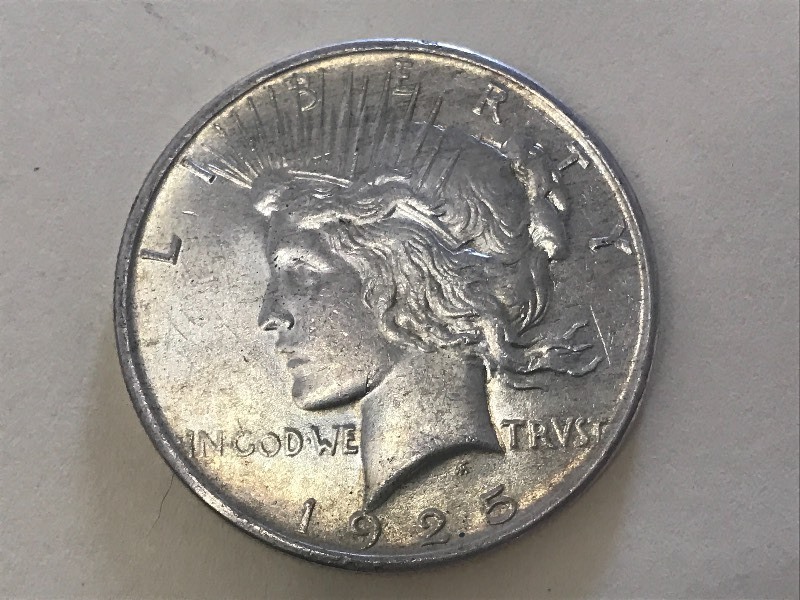 1925 Peace Silver Dollar ...