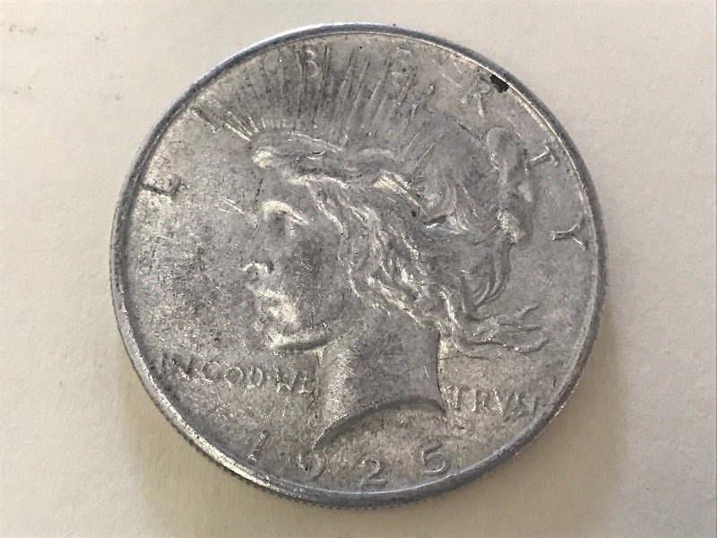 1925 Peace Silver Dollar ...