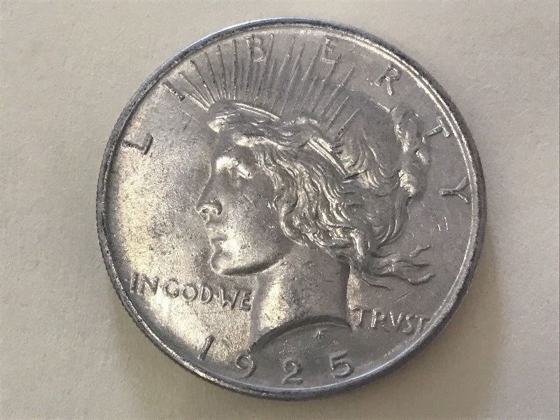 1925 Peace Silver Dollar ...