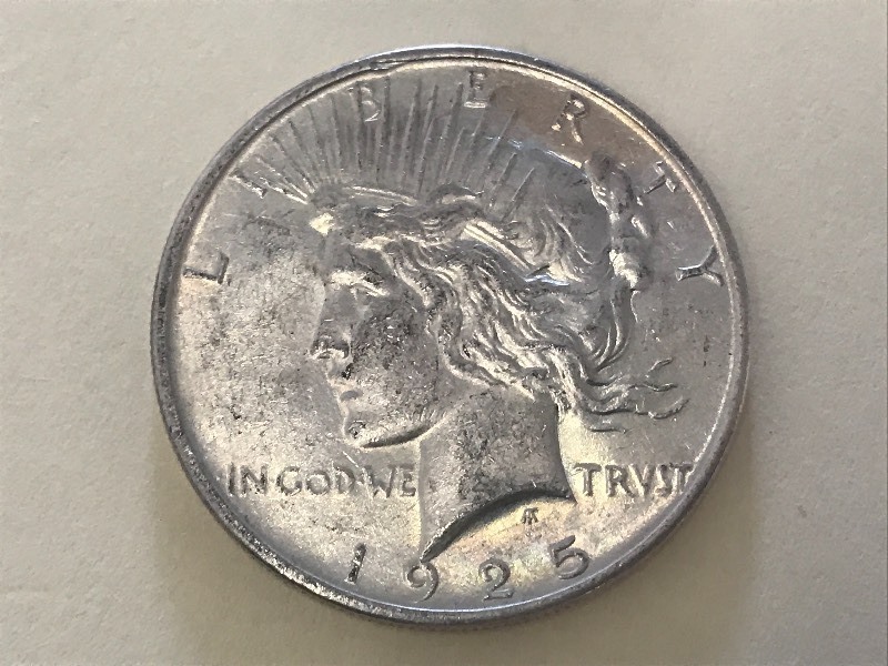 1925 Peace Silver Dollar ...