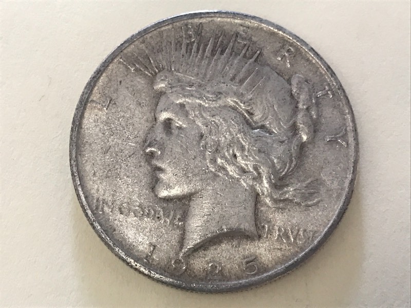 1925 Peace Silver Dollar ...