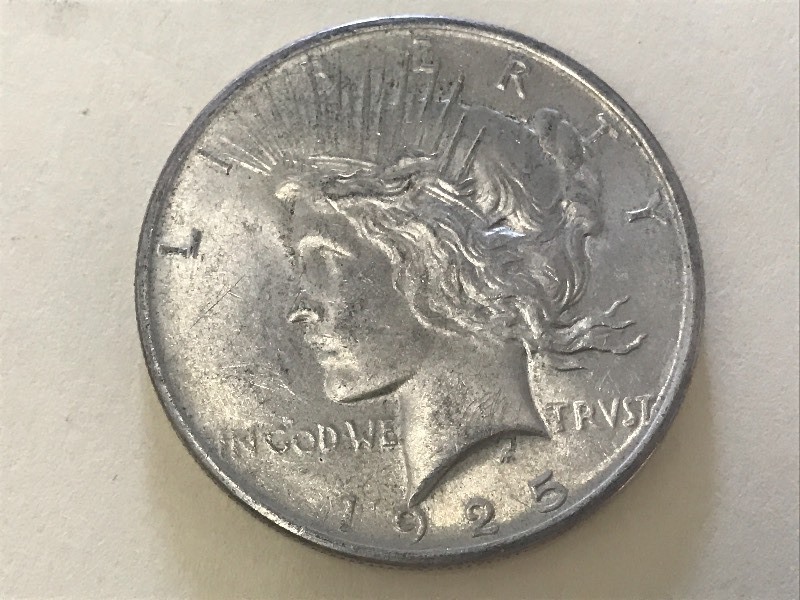 1925 Peace Silver Dollar ...