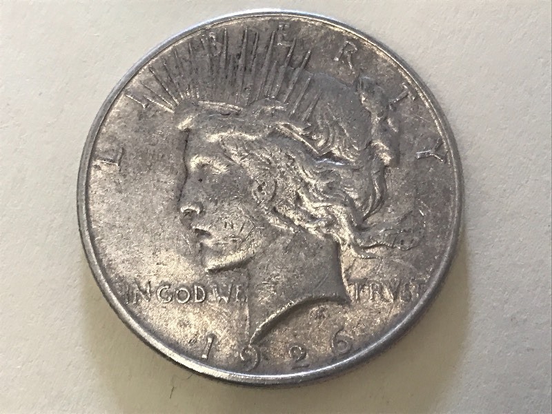 1926-S Peace Silver Dollar...