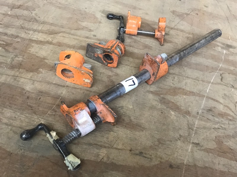 lot 17 image: Pony 20 Bar Clamp Set ...