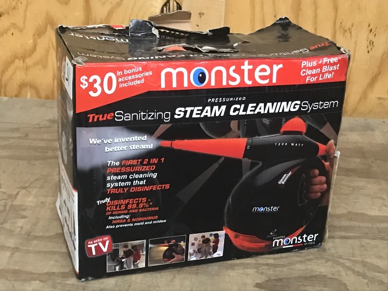 lot 31 image: Monster Steam Cleaning System ...