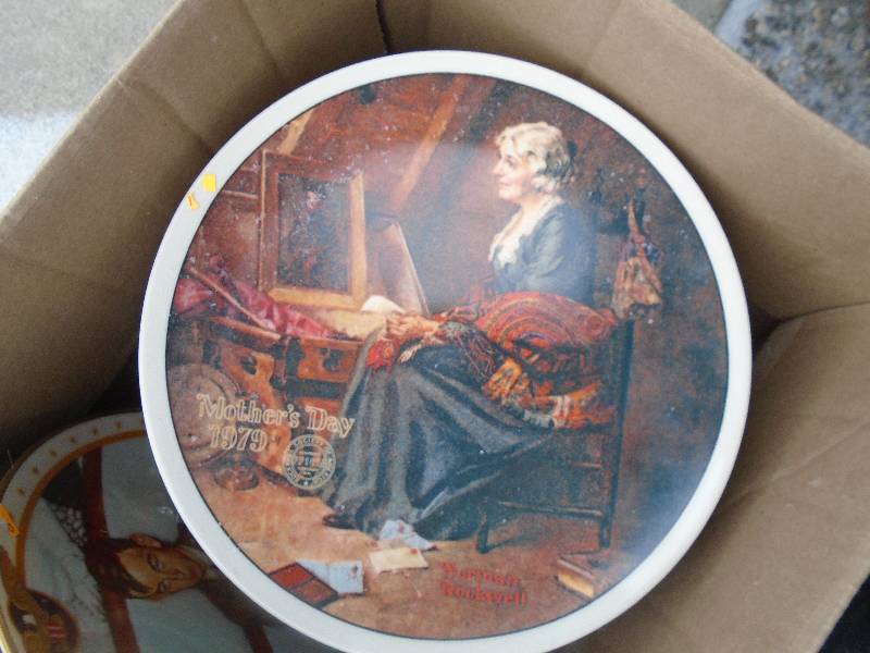 Norman Rockwell Plates