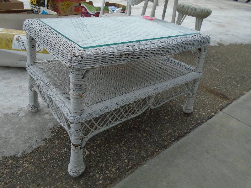 Wicker Coffee Table