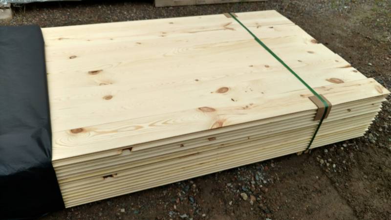 1x6x10 Ponderosa Pine Tongue and Groove Outs