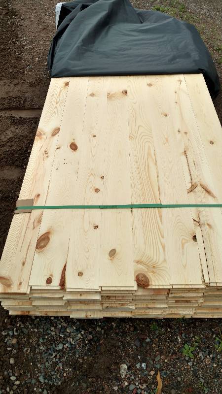 1x6x8 Ponderosa Pine Tongue and Groove Outs