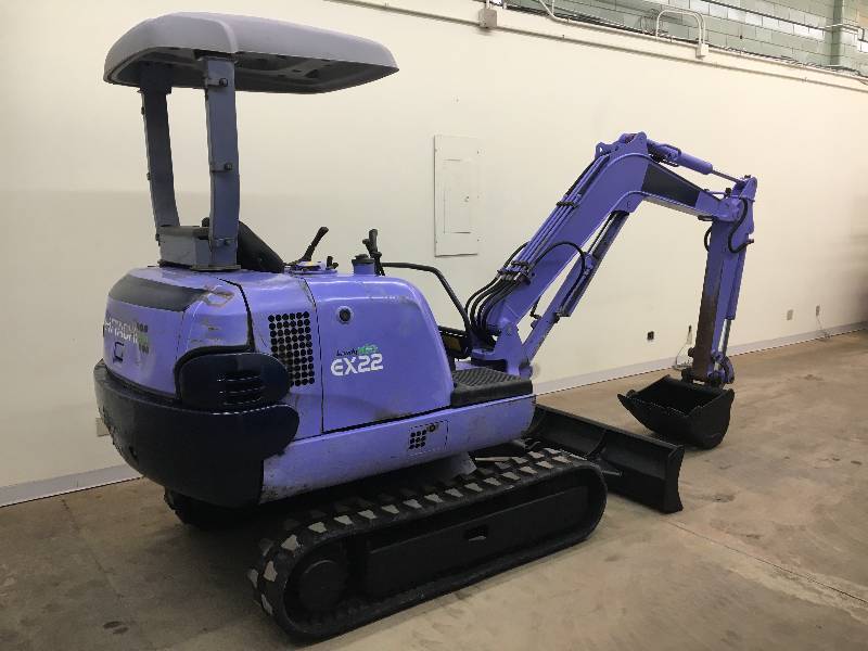 1995 Hitachi EX22 Mini Excavator JB Equipment February KBID