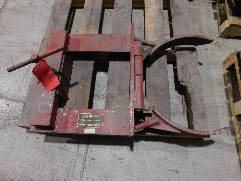 Kuchler Co. Fork Mount Drum Grab Attachment