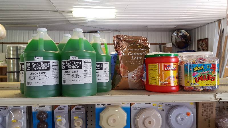 lot 99 image: Sno-Kone Syrup & Drink Mixes