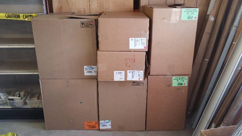 lot 19 image: Large Group of Air Filters, Various Sizes