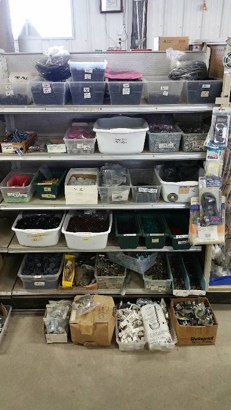 lot 27 image: Cap Nuts, Guage Caps, Velcro Strips, Washers, etc.