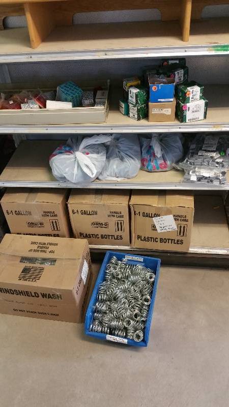 lot 44 image: Socket Set Screws, Springs, Reflector, Misc., etc.