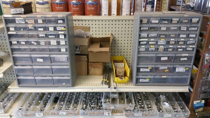 lot 49 image: Cotter Pins, RollSpring Pins, Lug Nuts,Woodruff Keys, etc.
