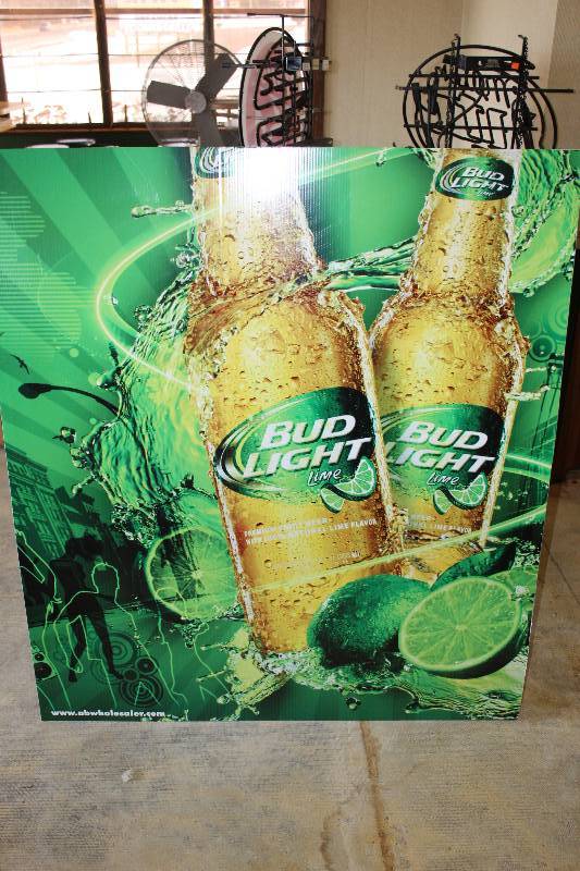 lot 33 image: Bud Light Lime Poster