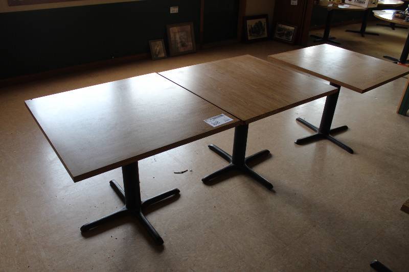 lot 88 image: Lot of (3) Dining Tables