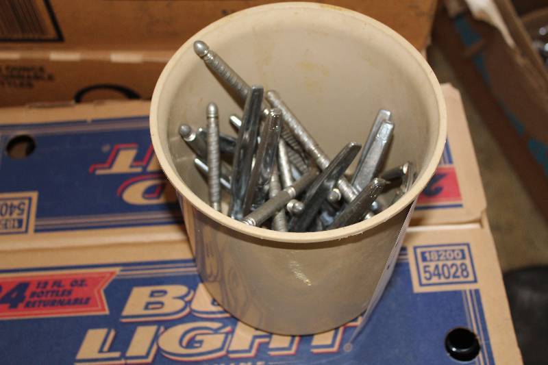 lot 79 image: Plastic Bucket Lot of Nut Crackers