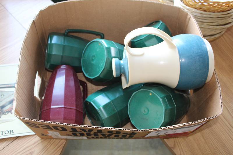 lot 113 image: Lot of (6) Coffee Decanters