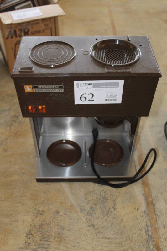 lot 62 image: Brewmatic Diplomat VI Coffee Maker