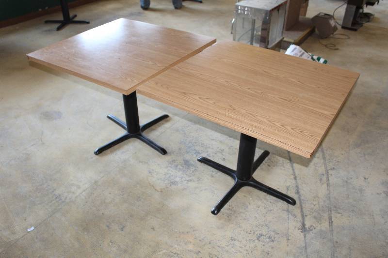 lot 206 image: Lot of (2) Dining Tables