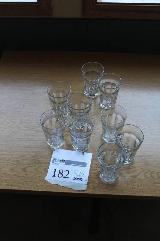 lot 182 image: Lot of (10) Bar Glasses
