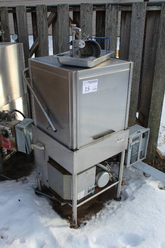 lot 15 image: Hobart NSF Commercial Dishwasher