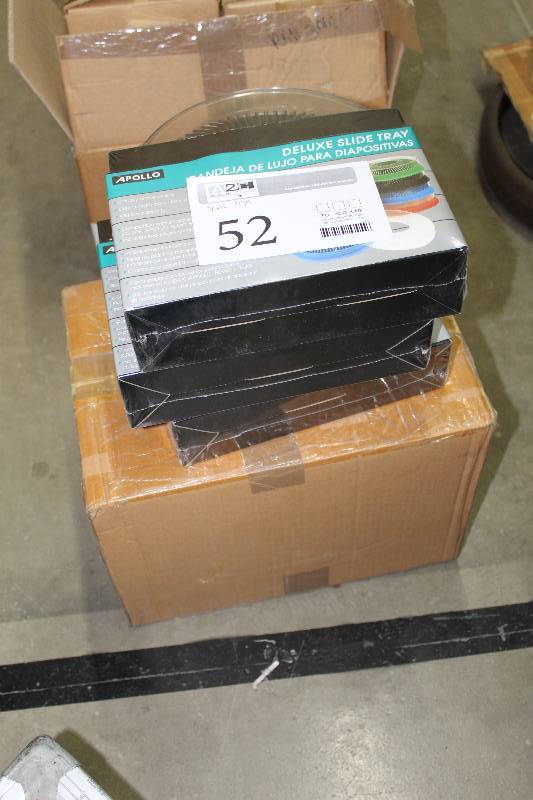 lot 52 image: Slide Projector Trays