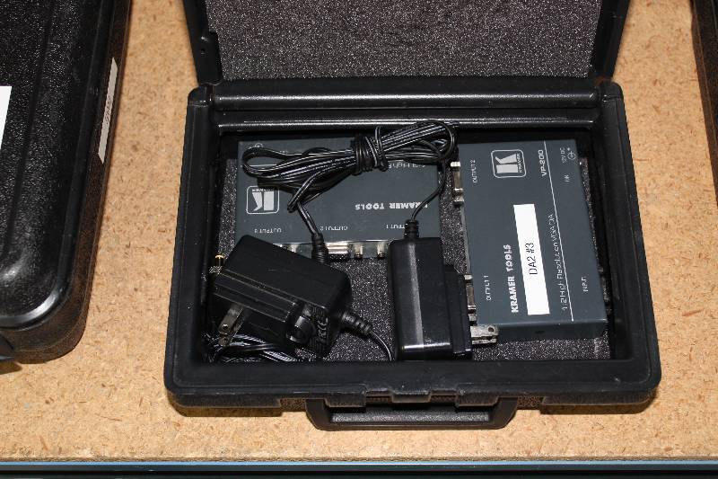 lot 74 image: Kramer Tools 13 High Resolution VGA DA w Case