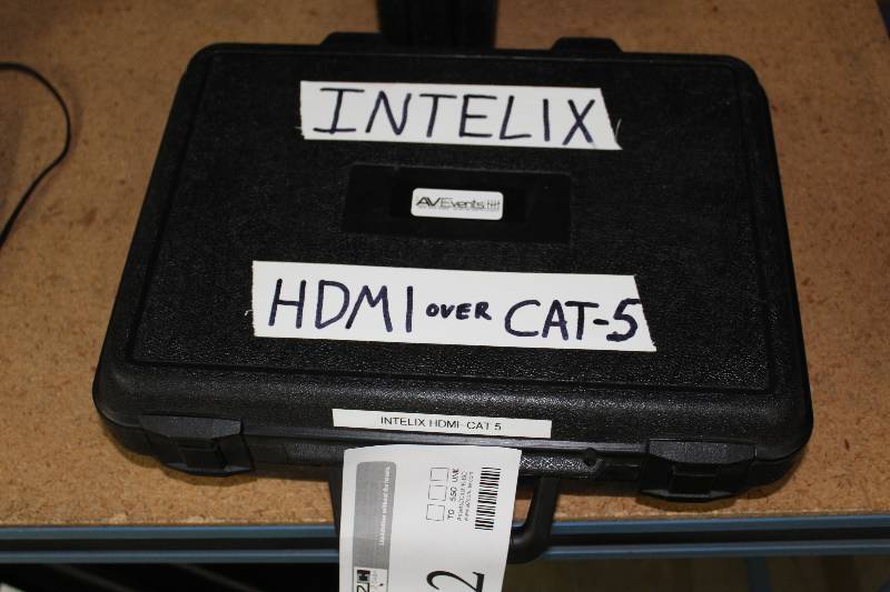 lot 82 image: Intelix Balun HDMI Over Cat-5 System w Case