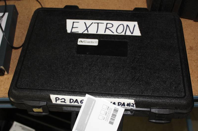 lot 79 image: Extron P2 DA 6 Plus VGA Switch w Case