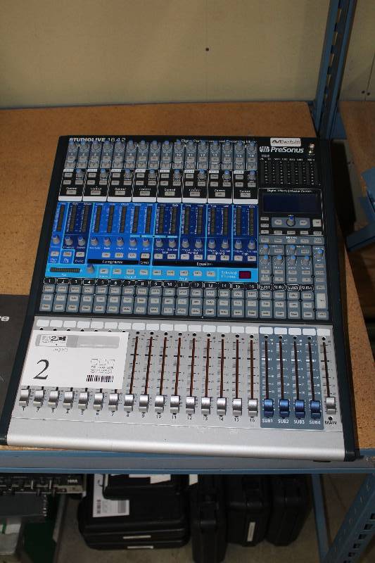 lot 2 image: PreSonus StudioLive 16.4.2 Digital Performance and Recording Mixer
