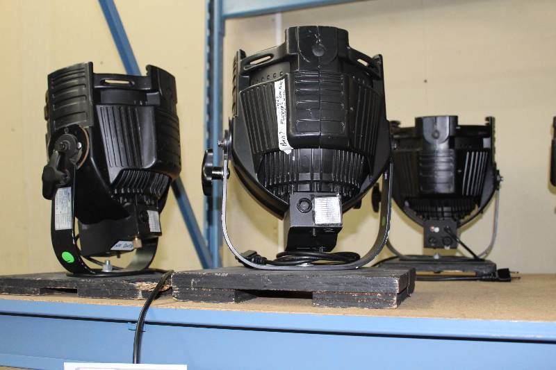 lot 63 image: Lot of (3) Elation Commercial LED Spot Lights