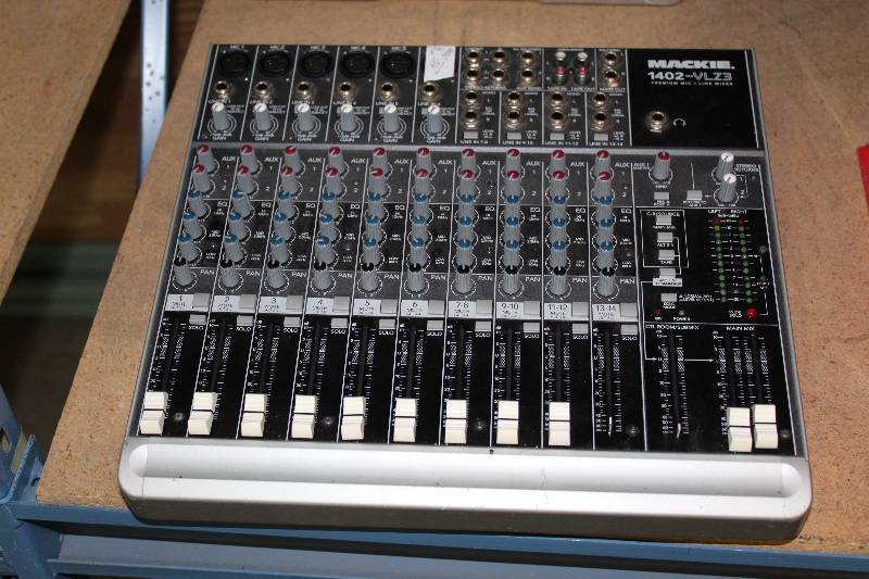 Mackie 1402-VLZ3 Premium Mic / Line Mixer | Plymouth AV Moving