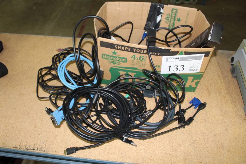 lot 133 image: AV Cables