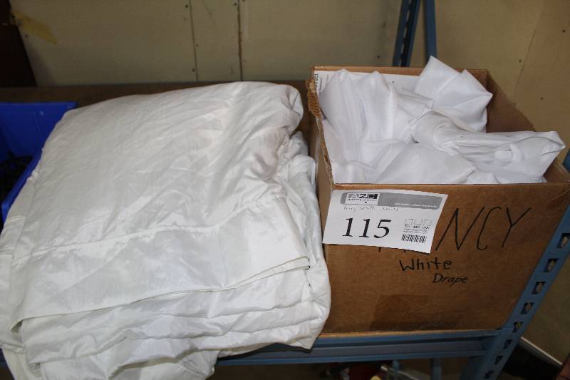 lot 115 image: Fancy White Skirting