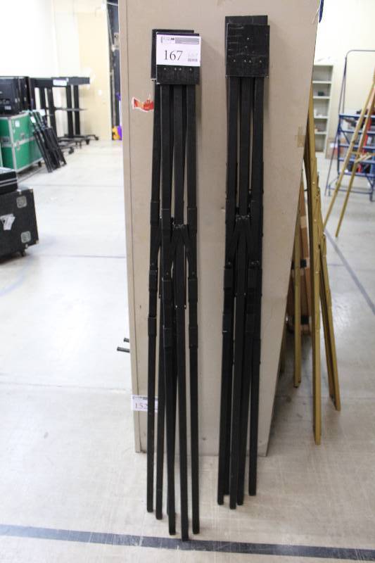 lot 167 image: Lot of (4) Draper Easel Stands