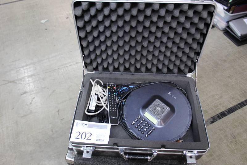 lot 202 image: LifeSize w Remote Control, Hard Case