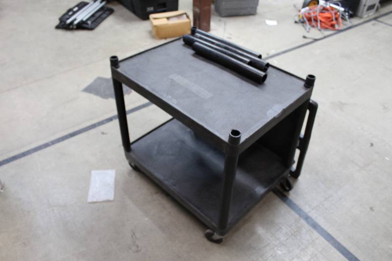 lot 184 image: Build-A-Cart Rolling 3-Shelf Cart