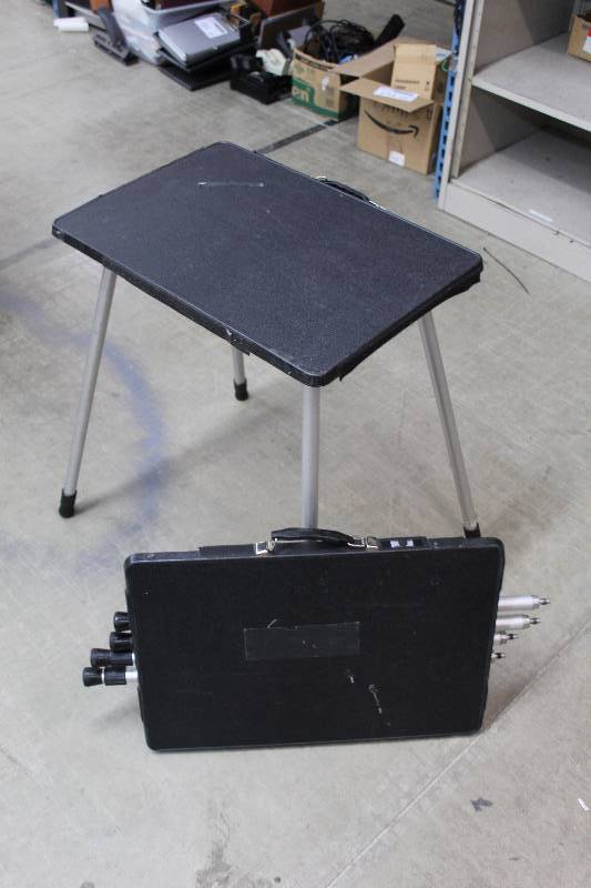 lot 223 image: Lot of (2) DaLite Projection  Stand