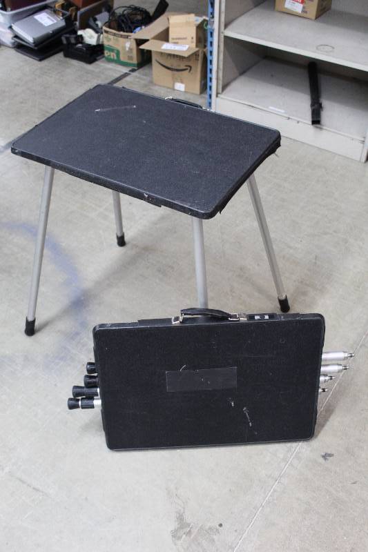 lot 224 image: Lot of (2) DaLite Projection Stand