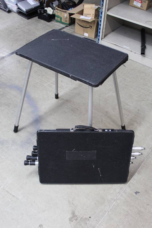 lot 225 image: Lot of (2) DaLite Projection Stand
