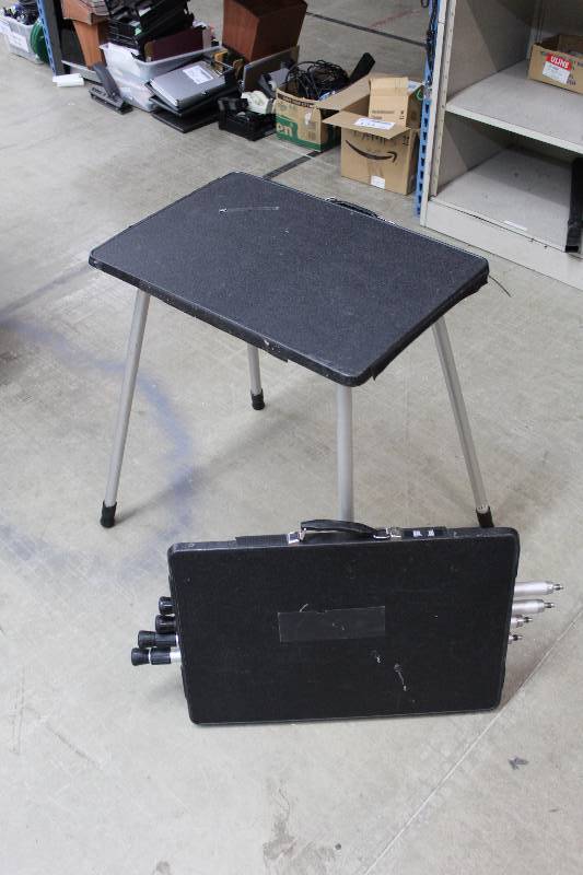 lot 226 image: Lot of (2) DaLite Projection  Stand