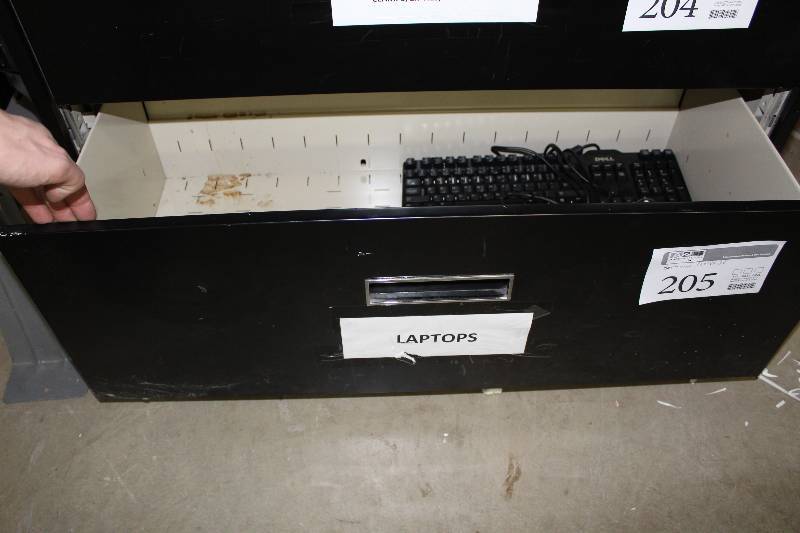 lot 205 image: File Cabinet