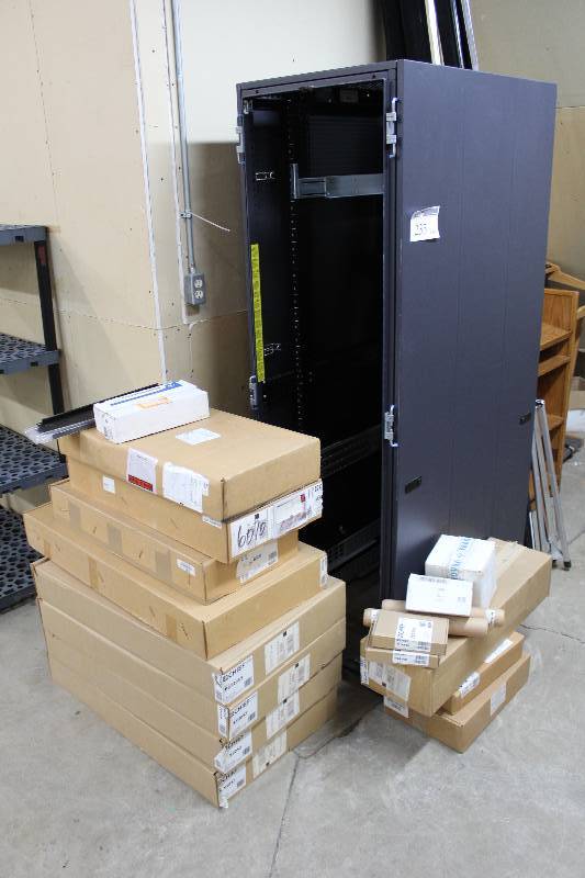 lot 235 image: Server Tower w Spare Parts
