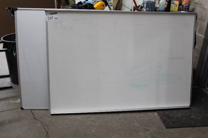 lot 247 image: Lot of (2) White Boards